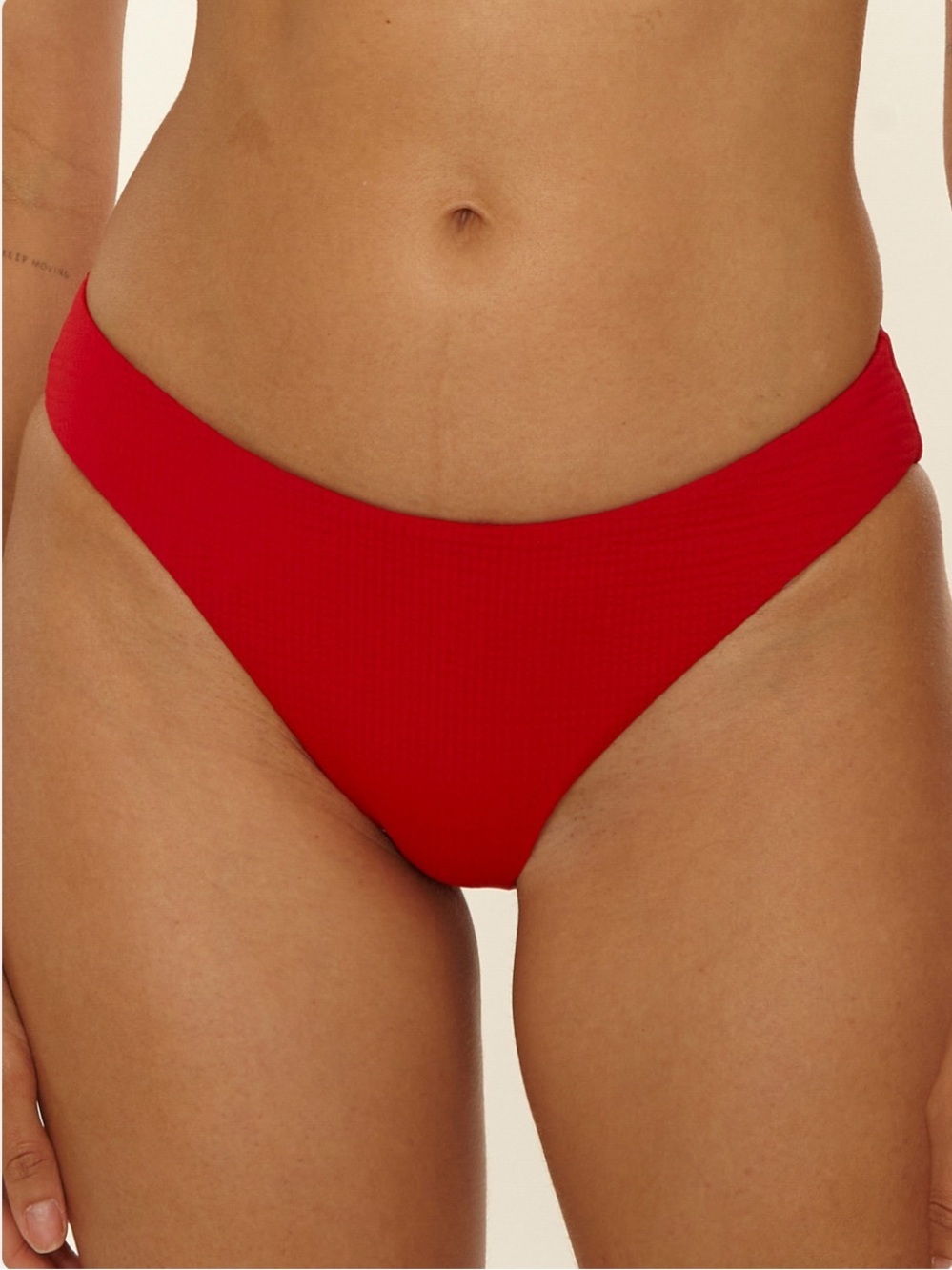 Becca Riviera Hipster Bikini Bottoms Apple Green Size L NWT Swim